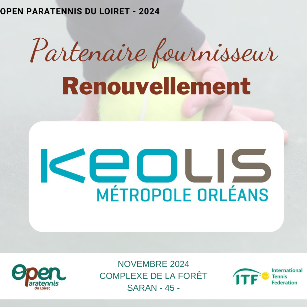 Keolis Orléans Métropole ; Open Paratennis du Loiret